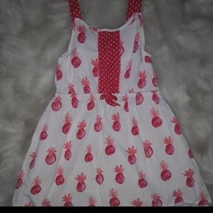 Girls pineapple Gymboree soft dress sz 10